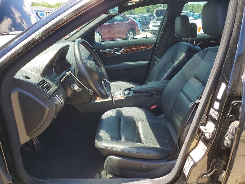 2010 Mercedes-benz C class VIN WDDGF8BB7AF446595 COPART salvage auction — REAR END, Ky - Bill Of Sale/Part Only/No Titl, sold $675 on 2026-07-06 (photo 7)