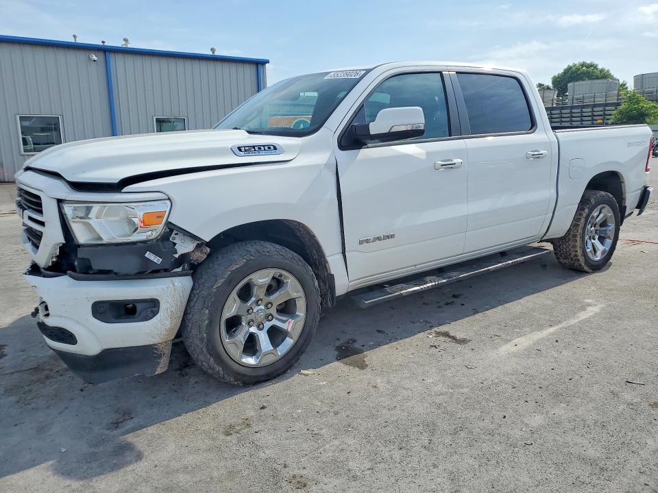 2021 Ram 1500 VIN 1C6SRFFT0MN777555 COPART salvage auction — FRONT END, Ok - Cert Of Title-Salvage, sold $6,700 on 2026-07-02 (photo 1)
