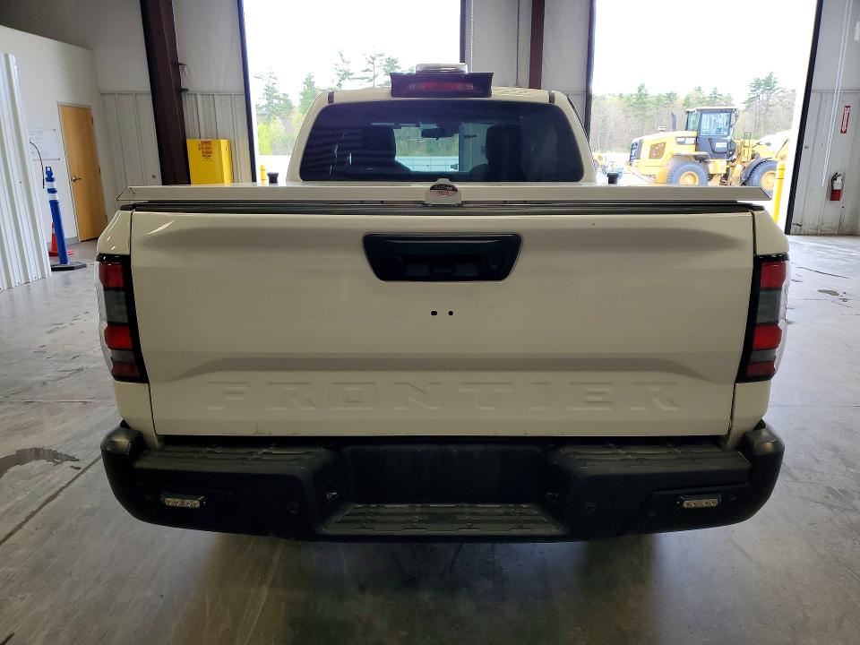2024 Nissan Frontier VIN 1N6ED1CM1RN675061 COPART salvage auction — FRONT END, Va - Cert Of Title - Salvage, sold $3,100 on 2026-07-09 (photo 6)