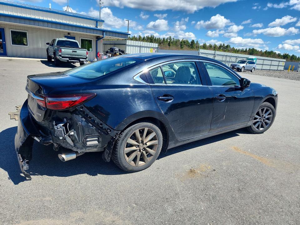 2018 Mazda 6 VIN JM1GL1UM8J1333454 COPART salvage auction — REAR END, Me - Cert Of Title-Salvage Collisio, sold $850 on 2026-07-15 (photo 3)