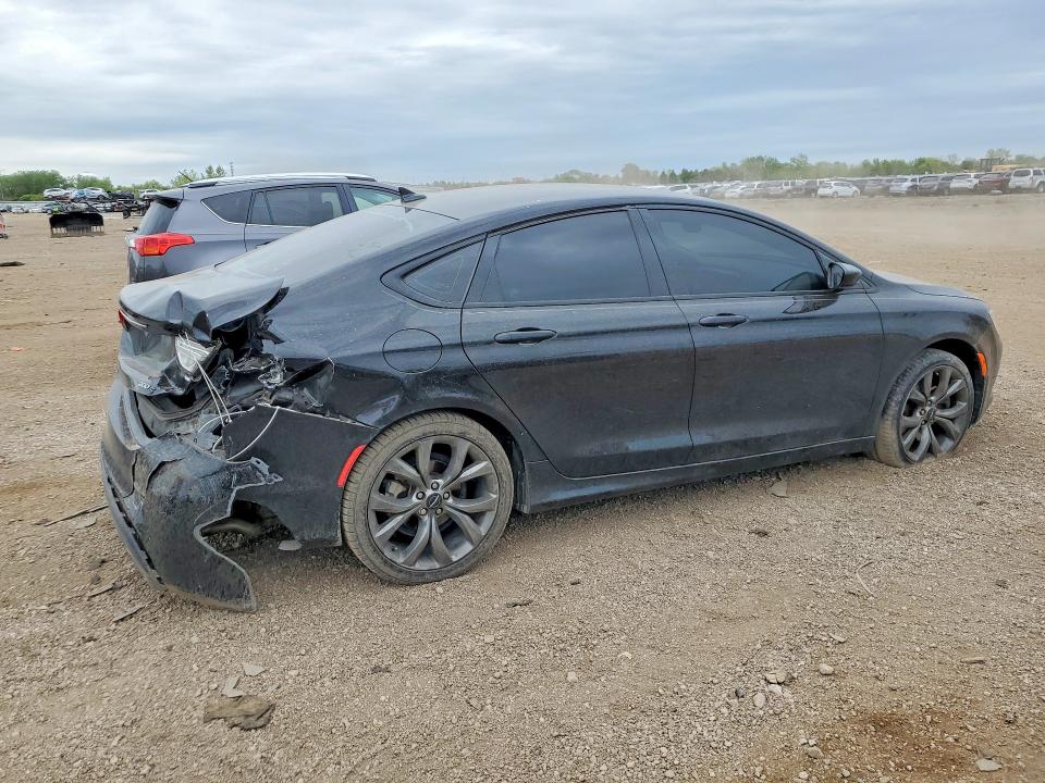 2016 Chrysler 200 VIN 1C3CCCBB6GN119645 COPART salvage auction — REAR END, Il - Salvage Certificate, sold $600 on 2026-07-09 (photo 3)
