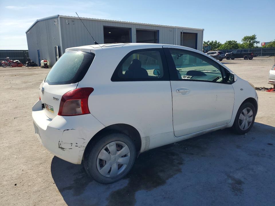 2008 Toyota Yaris VIN JTDJT923185153220 COPART salvage auction — FRONT END, Mo - Salvage Certificate Of Title, sold $475 on 2026-07-06 (photo 3)