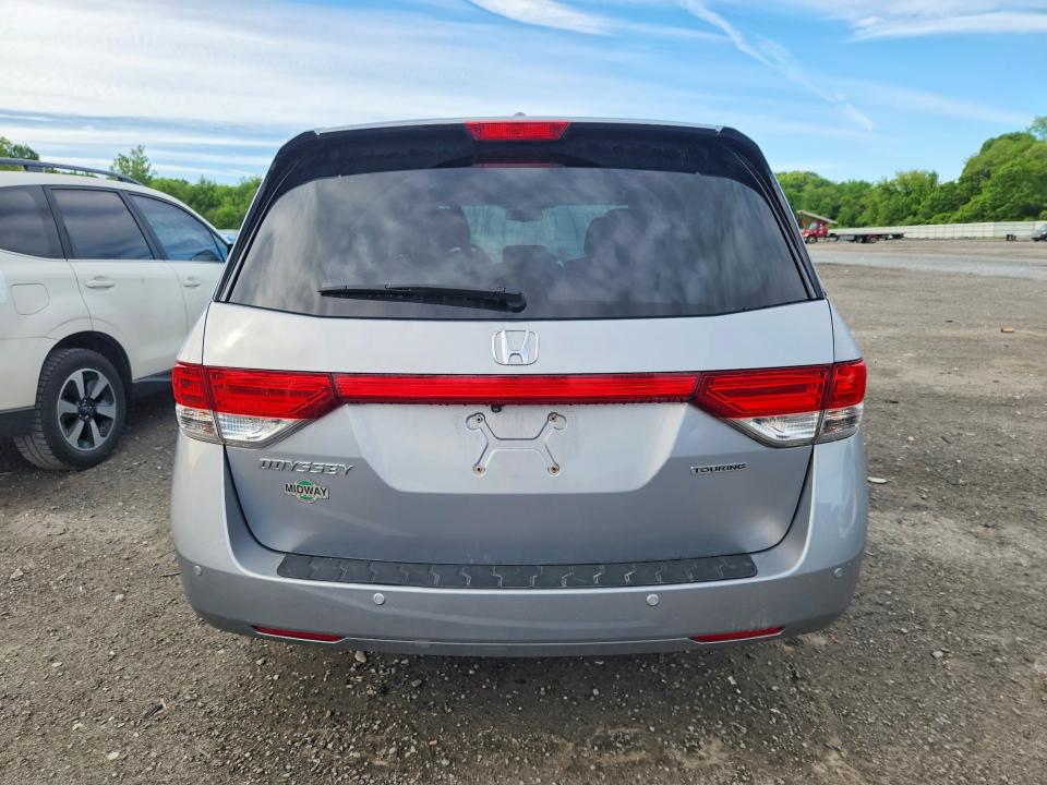 2016 Honda Odyssey VIN 5FNRL5H99GB124424 COPART salvage auction — FRONT END, Ma - Cert Of Title-Reconstrctd Coll, sold $4,250 on 2026-07-22 (photo 6)