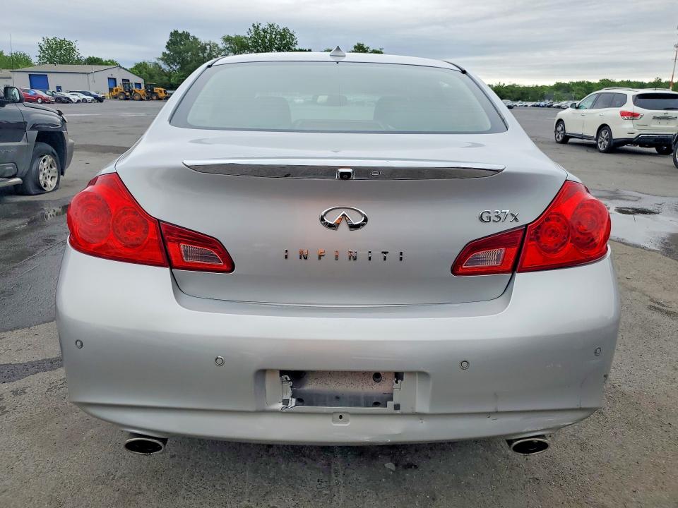 2011 Infiniti G VIN JN1CV6AR8BM356449 COPART salvage auction — REAR END, Nj - Cert Of Title-Salvage, sold $4,600 on 2026-07-09 (photo 6)