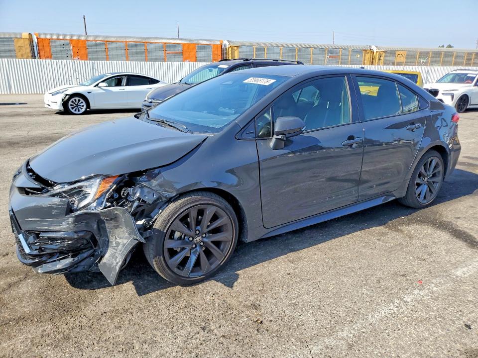 2026 Toyota Corolla VIN JTDS4MCE4T3529661 COPART salvage auction — FRONT END, CA - SALVAGE CERTIFICATE, sold $9,900 on 2026-07-09 (photo 1)