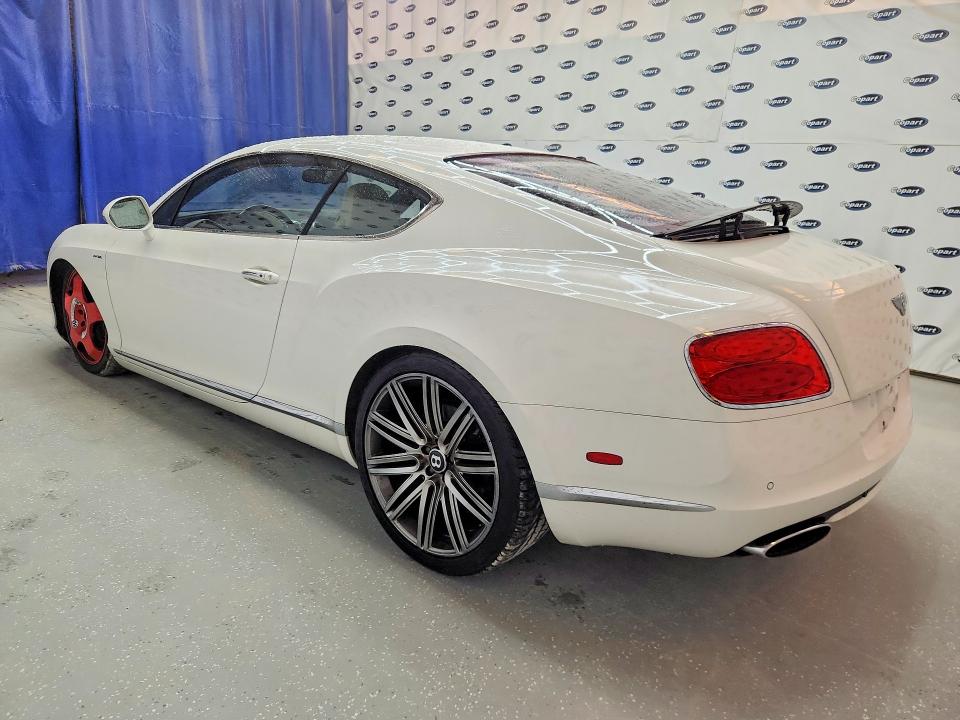 2014 Bentley Continental VIN SCBFC7ZA6EC087255 COPART salvage auction — FRONT END, TX - CERTIFICATE OF TITLE (P), sold $20,200 on 2026-07-31 (photo 2)