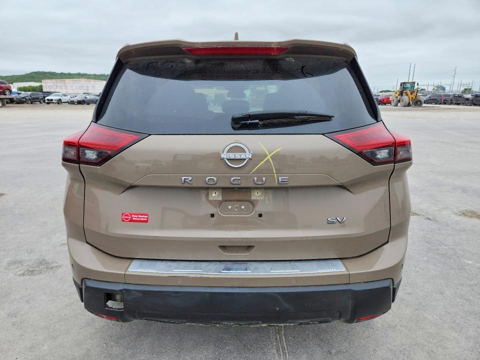 2024 Nissan Rogue VIN JN8BT3BA7RW360307 COPART salvage auction — FRONT END, Ok - Cert Of Title-Rebuilt, sold $3,800 on 2026-07-24 (photo 6)