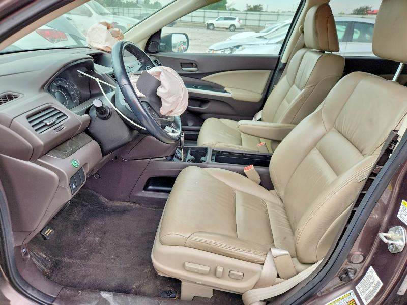 2013 Honda Cr-v VIN 5J6RM4H79DL084256 COPART salvage auction — FRONT END, Il - Salvage Certificate, sold $2,600 on 2026-07-27 (photo 7)