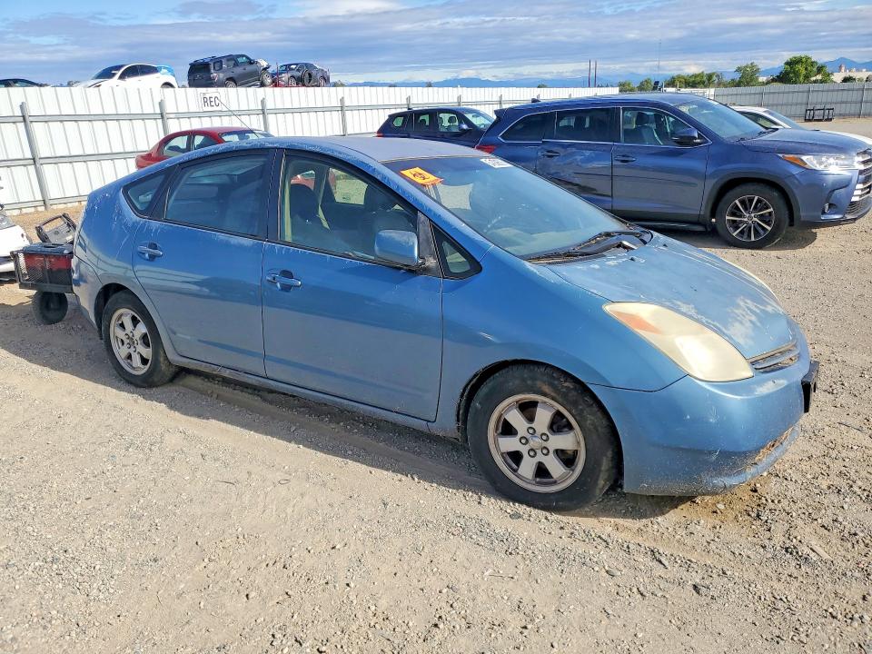 2005 Toyota Prius VIN JTDKB20U553050979 COPART salvage auction — MECHANICAL, Ca - Dis/Dlr/Exp App For Dup Clean, sold $250 on 2026-07-17 (photo 4)