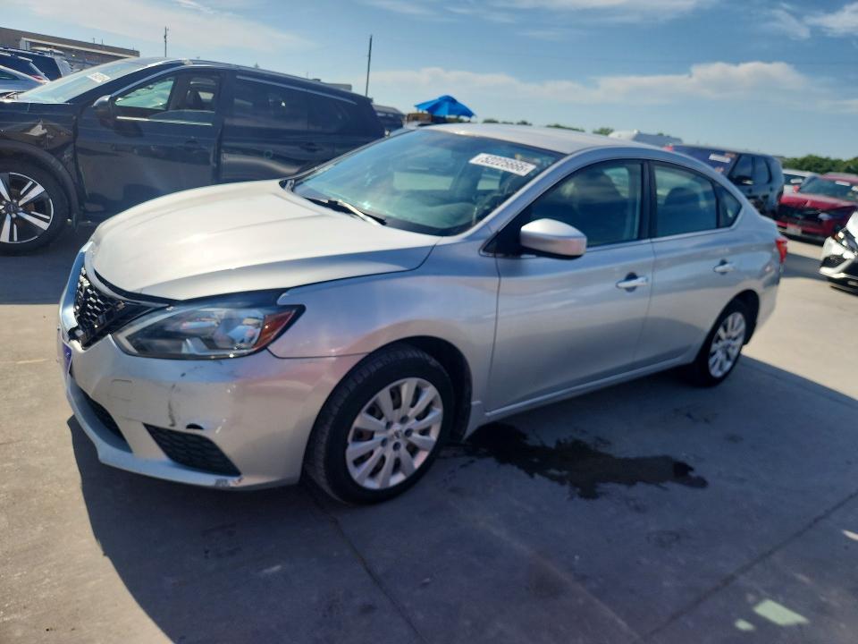 2017 Nissan Sentra VIN 3N1AB7APXHY326976 COPART salvage auction — FRONT END, Tx - Certificate Of Title, sold $1,650 on 2026-07-02 (photo 1)