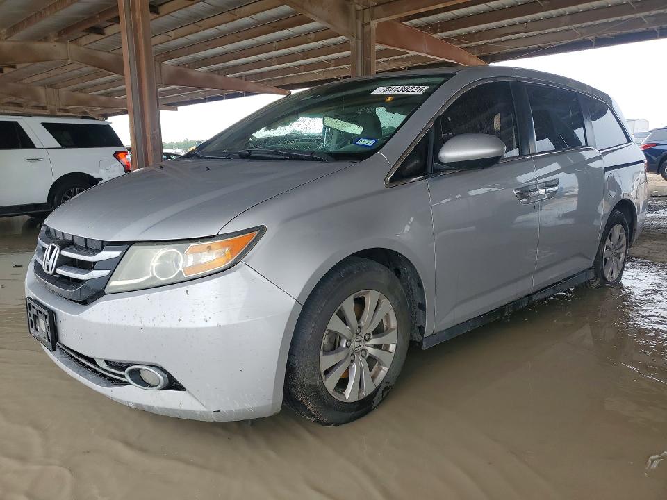 2014 Honda VIN 5FNRL5H6XEB117744 COPART salvage auction — SIDE, Tx - Salvage Vehicle Title, sold $1,500 on 2026-07-03 (photo 1)