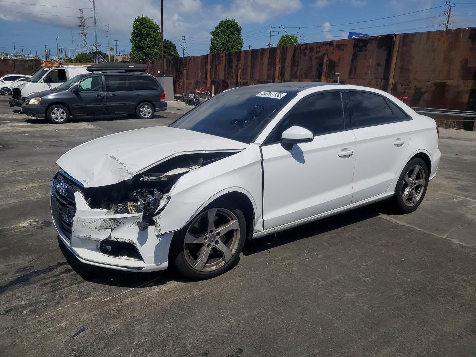 2019 Audi A3 VIN WAUAUGFF0K1012124 COPART salvage auction — FRONT END, Ca - Salvage Certificate, sold $2,700 on 2026-07-22 (photo 1)