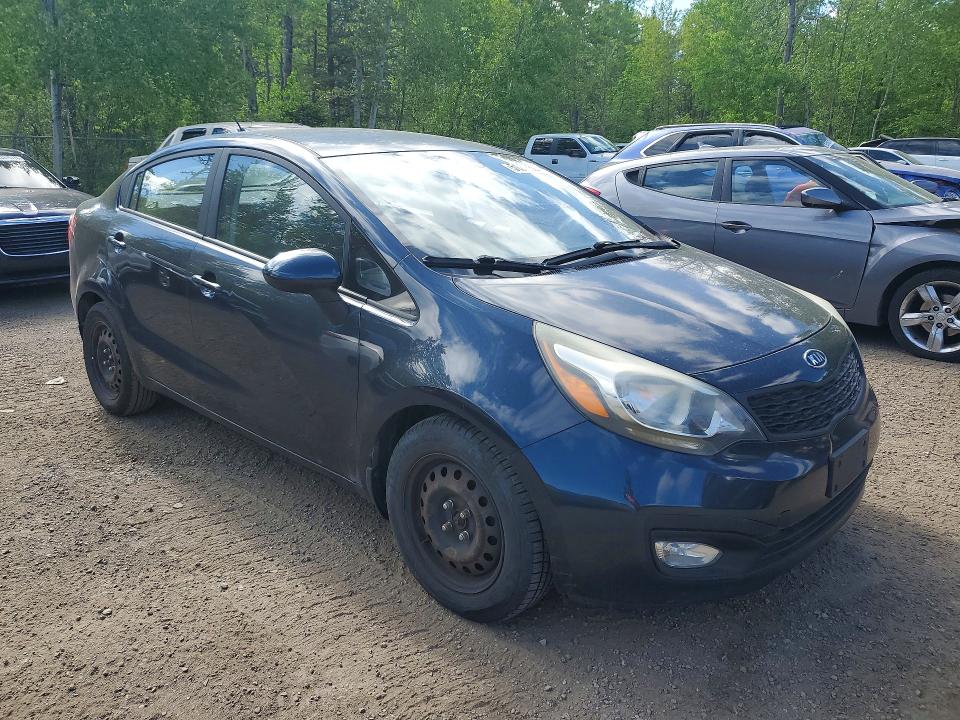 2012 Kia Rio VIN KNADM4A33C6068698 COPART salvage auction — SIDE, On - Permit No Brand - Unfit, sold $200 on 2026-07-30 (photo 4)