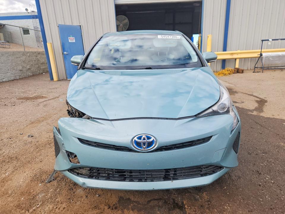 2016 Toyota Prius VIN JTDKBRFU5G3008072 COPART salvage auction — FRONT END, Nm - Cert Of Title-Salvage, sold $3,700 on 2026-07-20 (photo 5)
