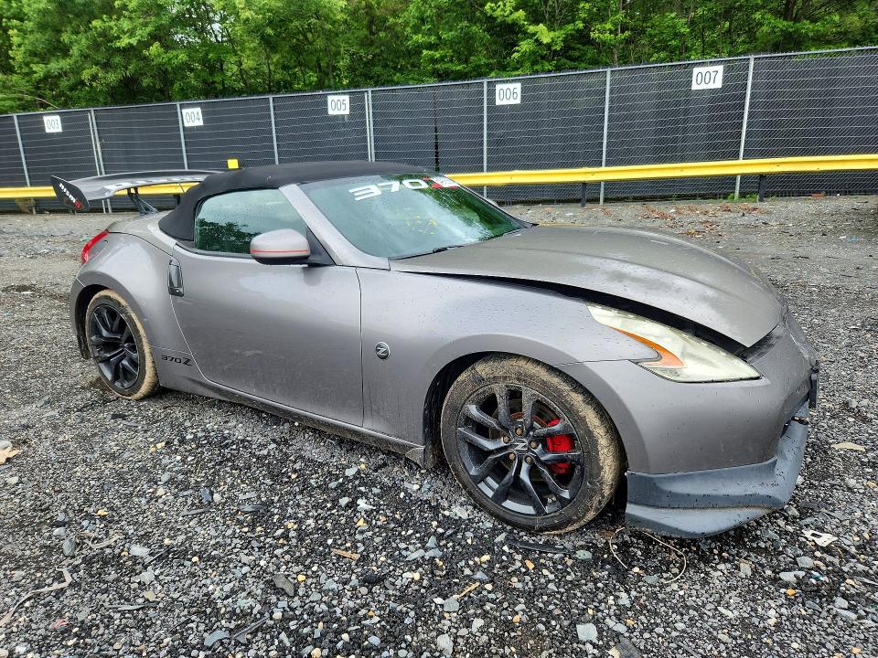 2010 Nissan 370z VIN JN1AZ4FH8AM301580 COPART salvage auction — FRONT END, Md - Cert Of Salvage > 75% Damage, sold $2,750 on 2026-07-10 (photo 4)