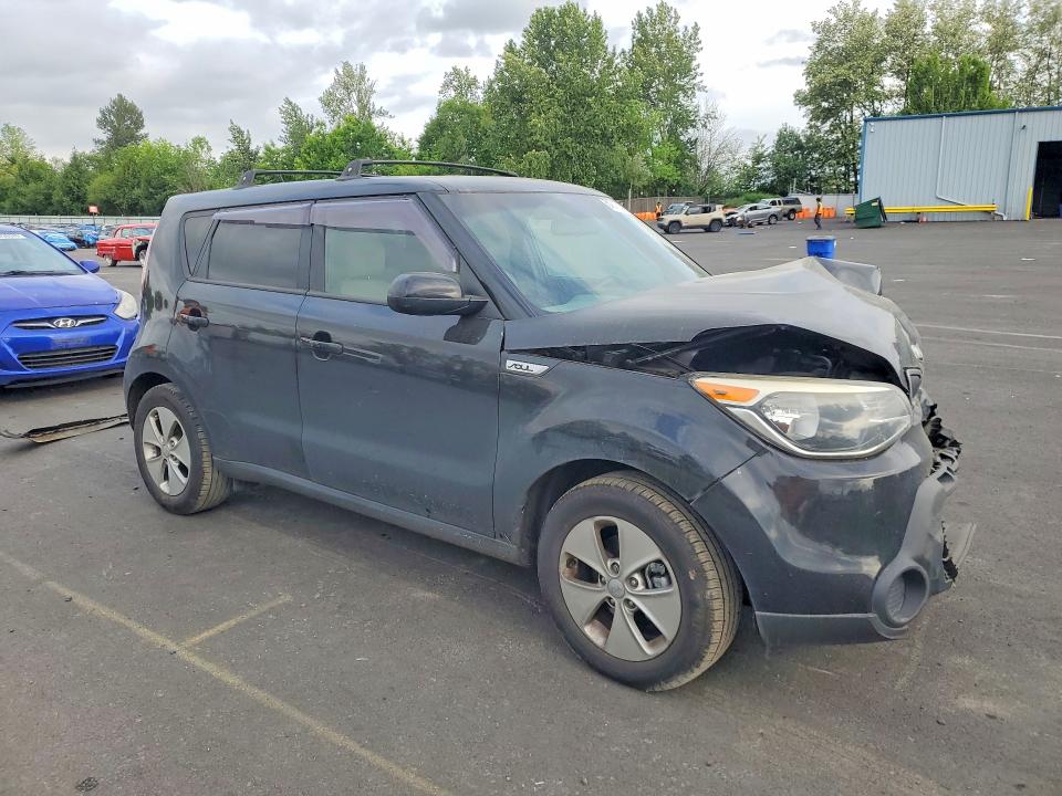 2016 Kia Soul VIN KNDJN2A21G7312850 COPART salvage auction — FRONT END, Or - Salvage Title Certificate, sold $725 on 2026-07-27 (photo 4)