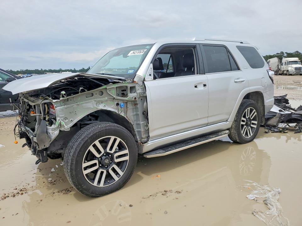 2021 Toyota 4runner VIN JTEKU5JR4M5970106 COPART salvage auction — FRONT END, Tx - Salvage Vehicle Title, sold $3,500 on 2026-07-24 (photo 1)