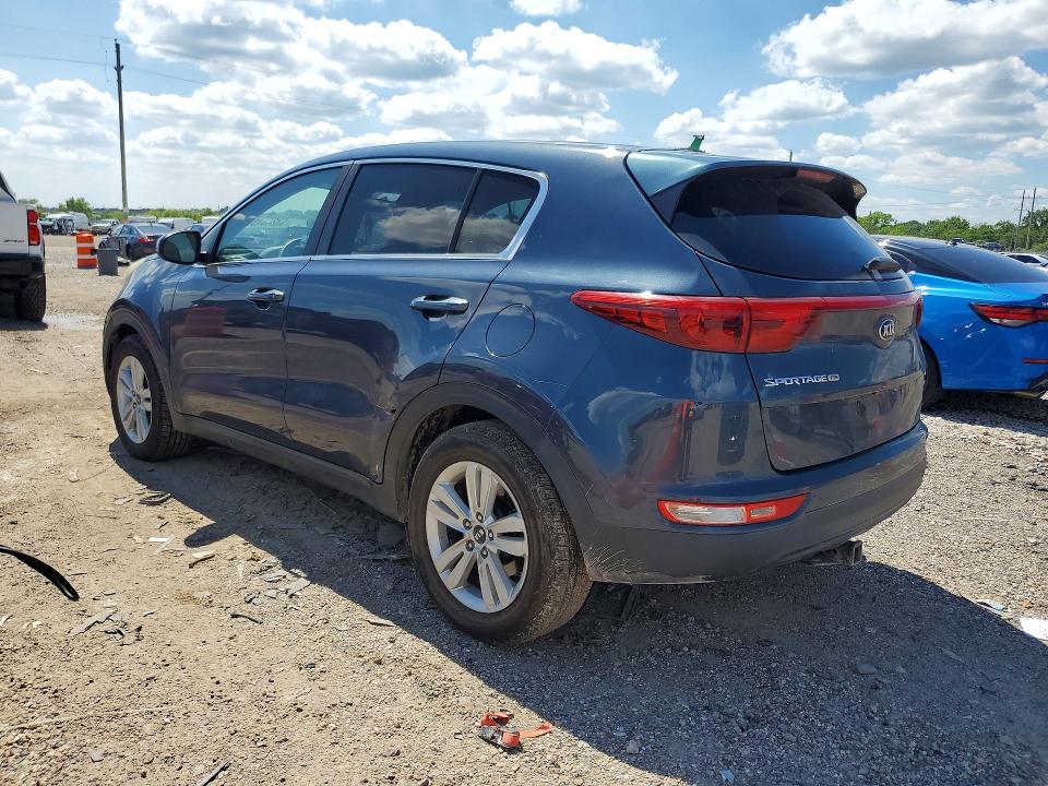 2017 Kia Sportage VIN KNDPM3AC9H7232306 COPART salvage auction — FRONT END, Tx - Salvage Vehicle Title, sold $1,800 on 2026-07-16 (photo 2)