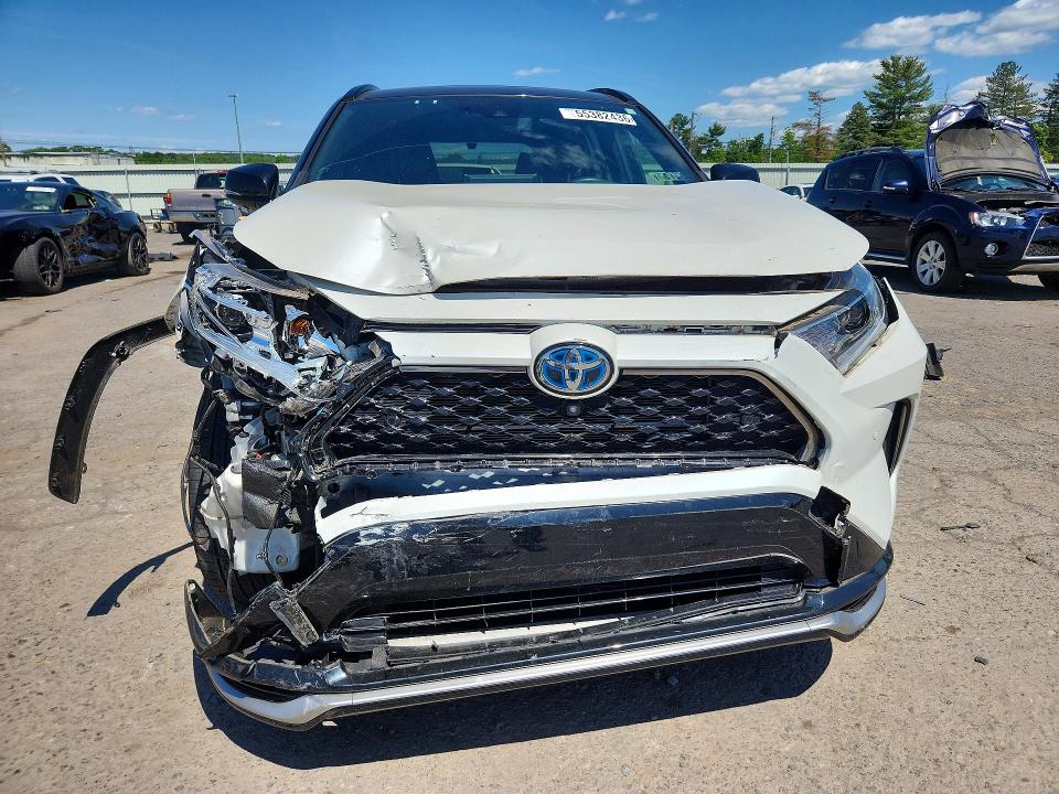 2021 Toyota Rav 4 VIN JTMFB3FV4MD064730 COPART salvage auction — FRONT END, Pa - Certificate Of Salvage, sold $15,600 on 2026-07-31 (photo 5)