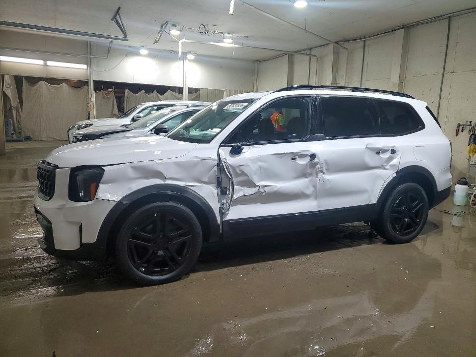 2025 Kia Telluride VIN 5XYP3DGC8SG565736 COPART salvage auction — SIDE, Il - Salvage Certificate, sold $9,000 on 2026-07-21 (photo 1)