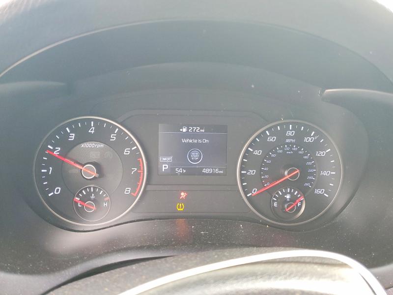2019 Kia VIN KNAE15LA9K6048663 COPART salvage auction — FRONT END, Fl - Cert Of Title Slvg Rebuildable, sold $2,050 on 2026-07-08 (photo 9)