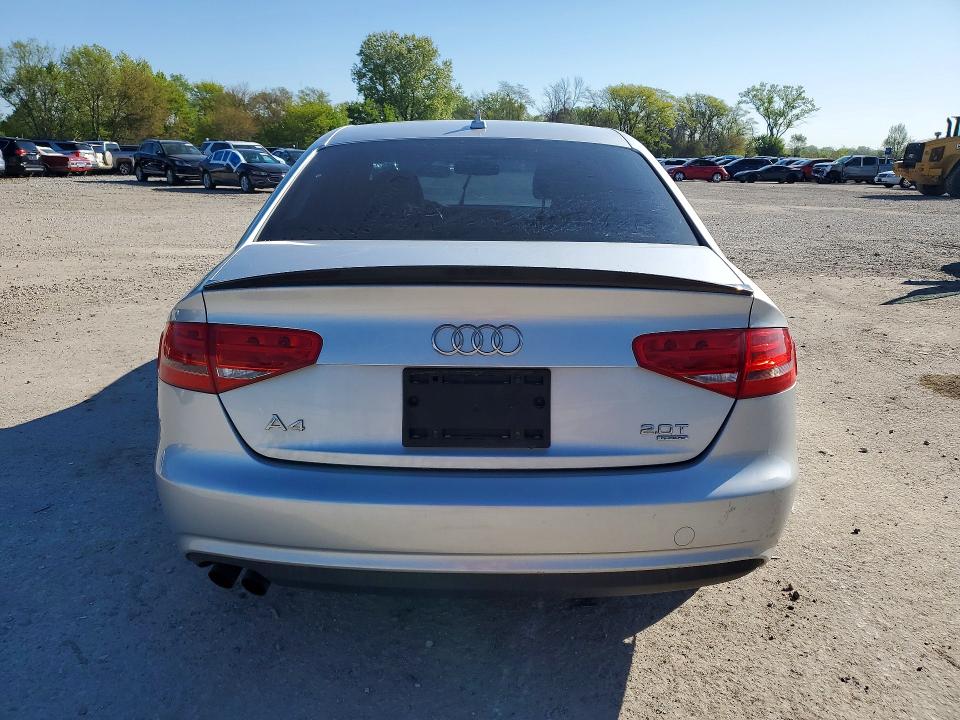 2013 Audi A4 VIN WAUBFAFL8DN044090 COPART salvage auction — FRONT END, Ia - Cert Of Title-Salvage Title, sold $2,050 on 2026-07-03 (photo 6)