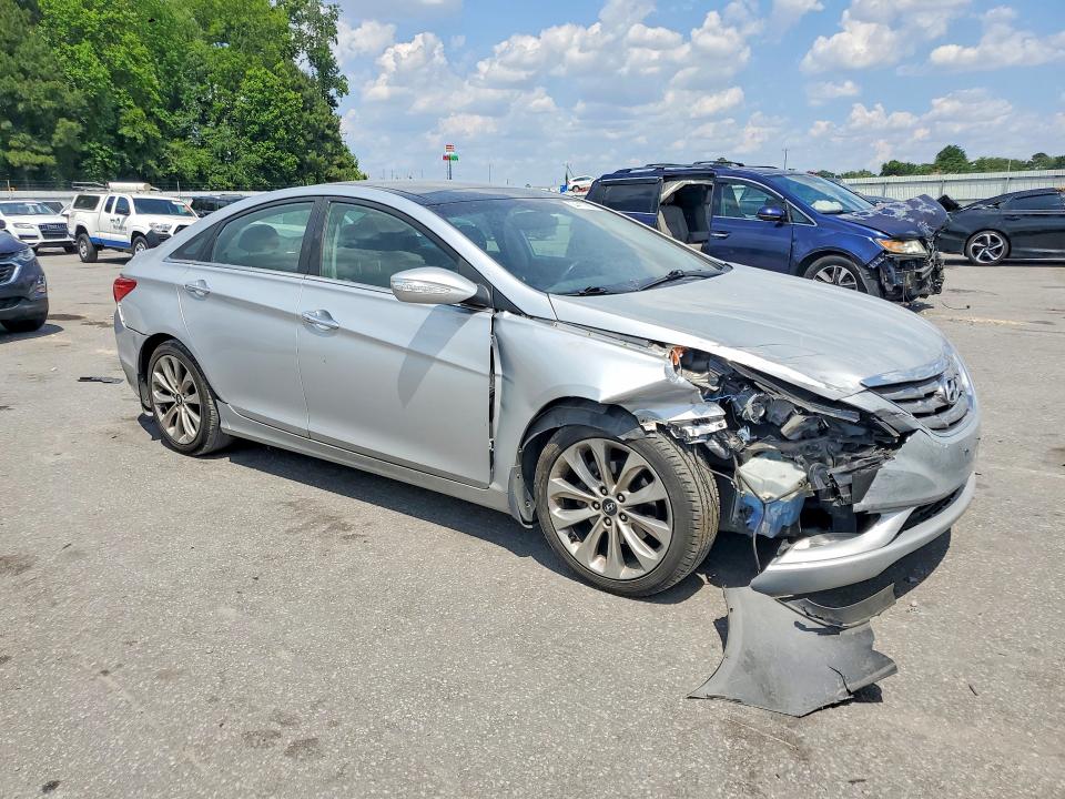 2013 Hyundai Sonata VIN 5NPEC4AB5DH571903 COPART salvage auction — FRONT END, Nc - Salvage Certificate Of Title, sold $275 on 2026-07-16 (photo 4)
