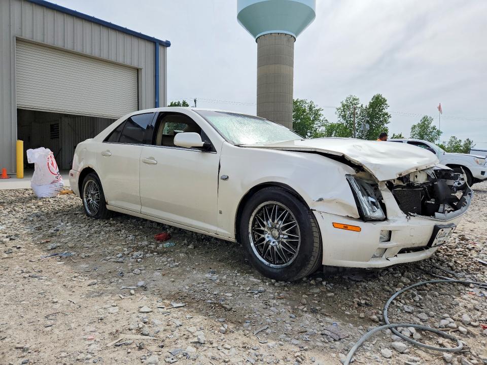 2007 Cadillac Sts VIN 1G6DW677370136044 COPART salvage auction — FRONT END, MI - CERTIFICATE OF TITLE, sold $300 on 2026-07-02 (photo 4)