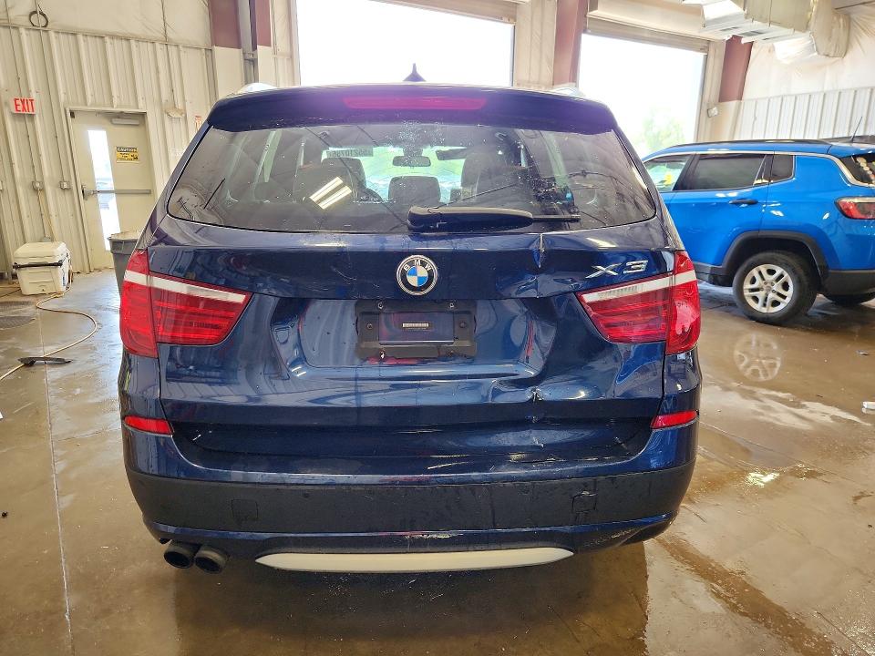 2013 BMW X3 VIN 5UXWX9C53D0A23684 COPART salvage auction — FRONT END, Mn - Cert Of Title-Prior Salvage, sold $325 on 2026-07-27 (photo 6)