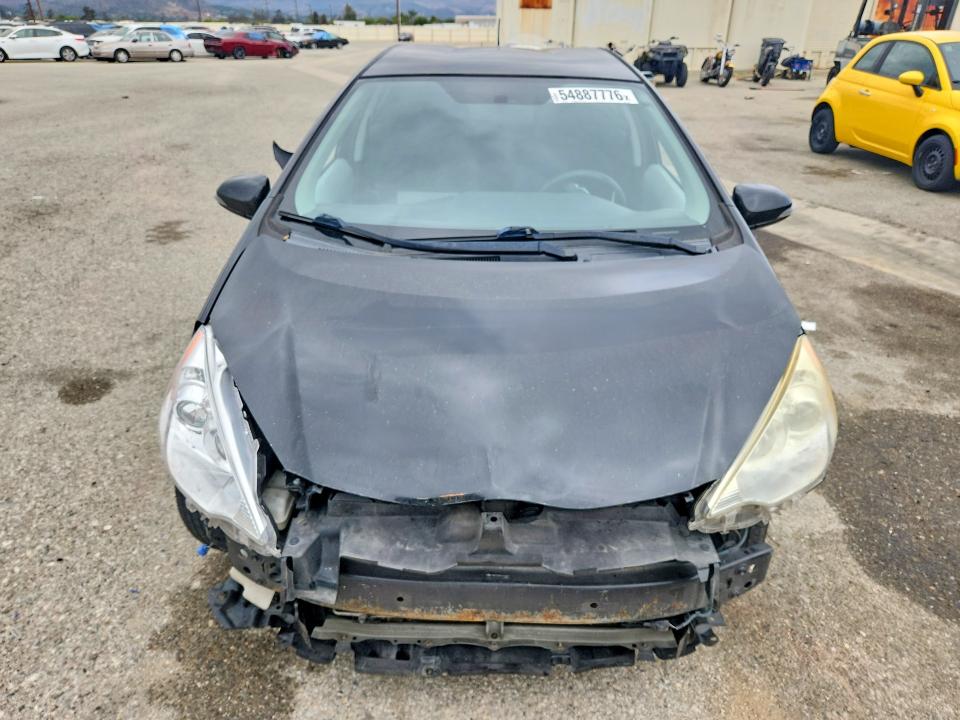 2013 Toyota Prius VIN JTDKDTB34D1537055 COPART salvage auction — FRONT END, CA - SALVAGE CERTIFICATE, sold $1,750 on 2026-07-24 (photo 5)