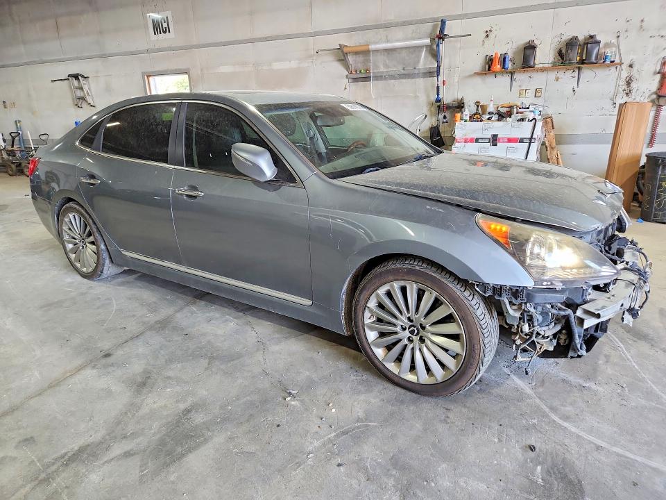 2016 Hyundai VIN KMHGH4JH6GU100993 COPART salvage auction — FRONT END, Mi - Certificate Of Title, sold $225 on 2026-07-03 (photo 4)