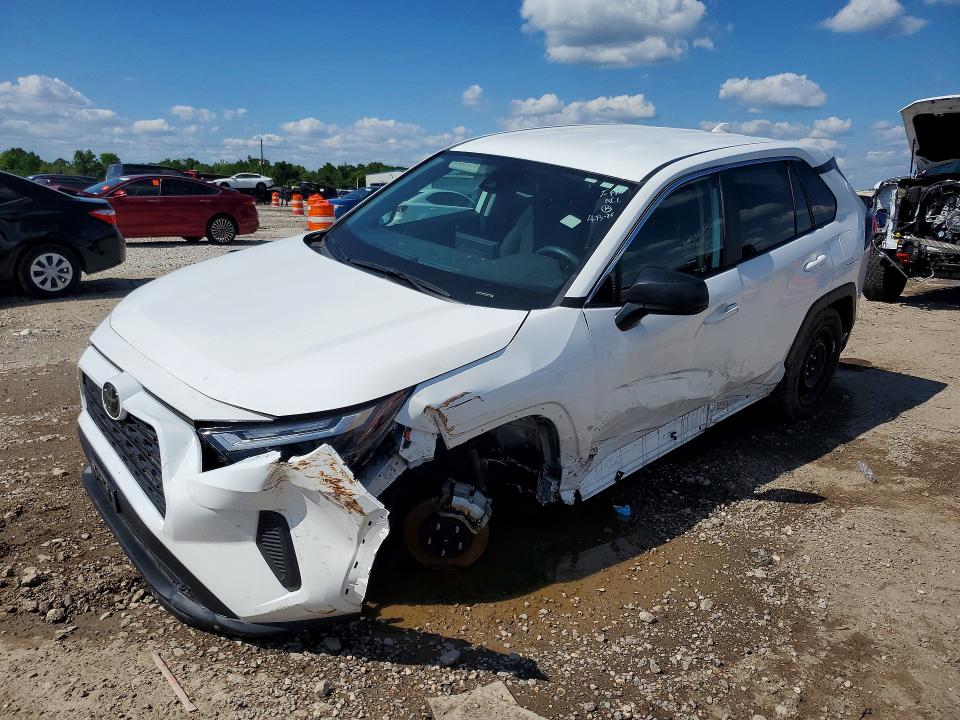2024 Toyota Rav 4 VIN 2T3H1RFV9RW307344 COPART salvage auction — SIDE, TX - SALVAGE VEHICLE TITLE, sold $8,200 on 2026-07-02 (photo 1)