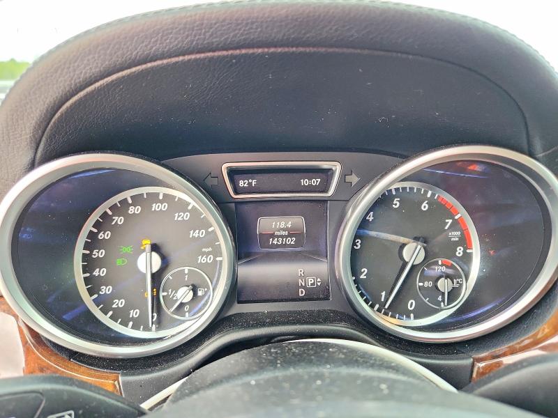 2014 Mercedes-benz Gl-klasse VIN 4JGDF7DE0EA315344 COPART salvage auction — FRONT END, Mi - Certificate Of Title, sold $1,750 on 2026-07-02 (photo 9)