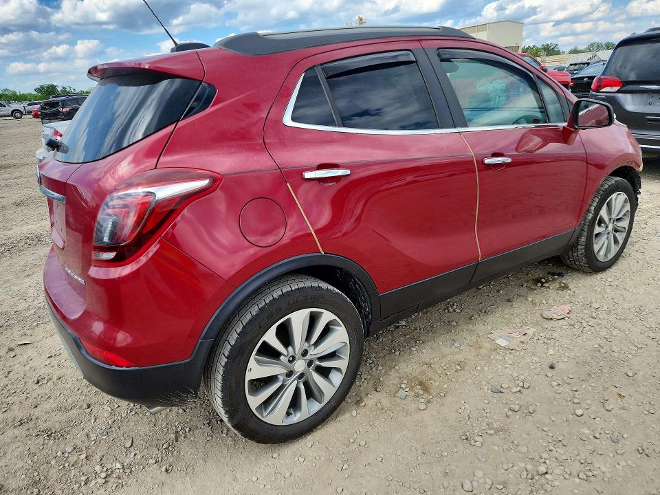 2017 Buick Encore VIN KL4CJCSB2HB023834 COPART salvage auction — FRONT END, Ks - Cert Of Title-Salvage, sold $300 on 2026-07-21 (photo 3)