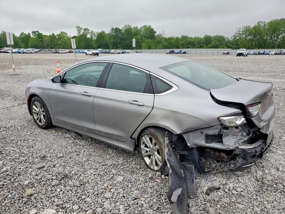 2015 Chrysler 200 VIN 1C3CCCAB0FN669181 COPART salvage auction — REAR END, Oh - Cert Of Title-Salvage, sold $90 on 2026-07-24 (photo 2)
