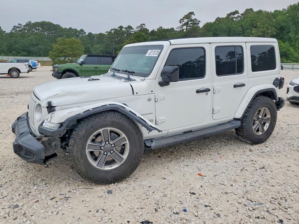 2020 Jeep Wrangler / VIN 1C4HJXEN4LW166200 COPART salvage auction — FRONT END, Tx - Certificate Of Title, sold $8,300 on 2026-08-25 (photo 1)