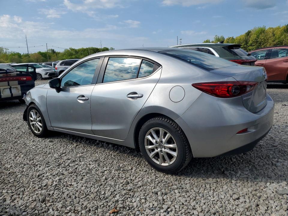 2016 Mazda 3 VIN JM1BM1U76G1335018 COPART salvage auction — FRONT END, MA - CERT OF TITLE-RECONSTRCTD COLL, sold $800 on 2026-07-16 (photo 2)