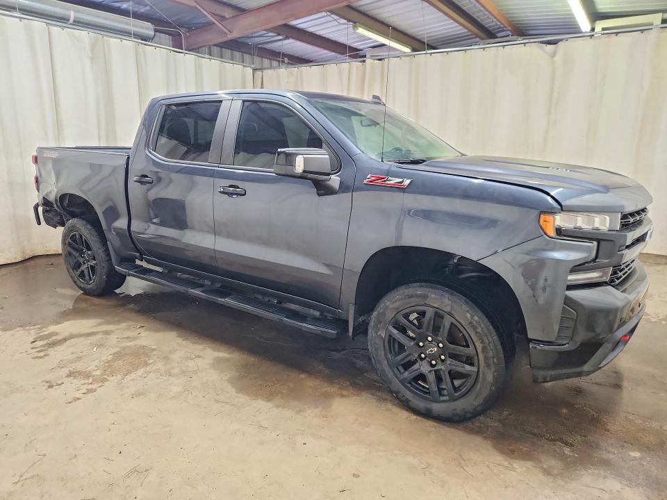 2021 Chevrolet Silverado 1500 VIN 1GCPYFEL0MZ227106 COPART salvage auction — REAR END, TX - CERTIFICATE OF TITLE, sold $20,500 on 2026-07-09 (photo 4)