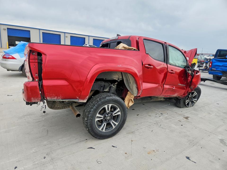 2017 Toyota Tacoma VIN 3TMAZ5CN4HM043943 COPART salvage auction — ALL OVER, Tx - Salvage Vehicle Title, sold $1,450 on 2026-07-03 (photo 3)