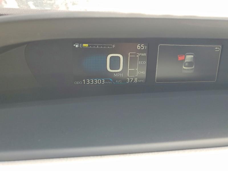2021 Toyota Prius VIN JTDL9MFU8M3026290 COPART salvage auction — MINOR DENT/SCRATCHES, IL - CERTIFICATE OF TITLE, sold $10,800 on 2026-07-07 (photo 9)