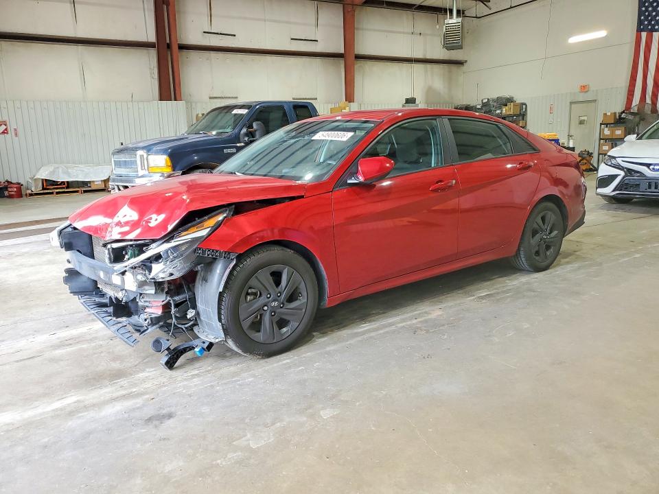 2022 Hyundai Elantra VIN KMHLM4AG0NU246031 COPART salvage auction — FRONT END, Tx - Salvage Vehicle Title, sold $3,200 on 2026-07-27 (photo 1)