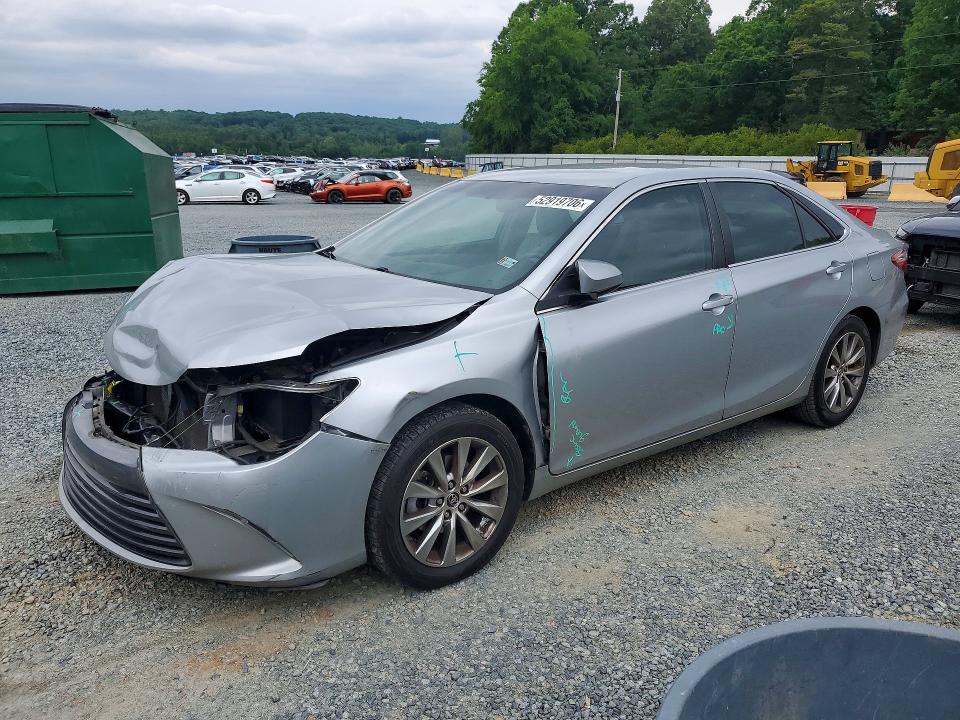 2016 Toyota Camry VIN 4T1BF1FK8GU137921 COPART salvage auction — FRONT END, Nc - Salvage Certificate Of Title, sold $175 on 2026-07-02 (photo 1)