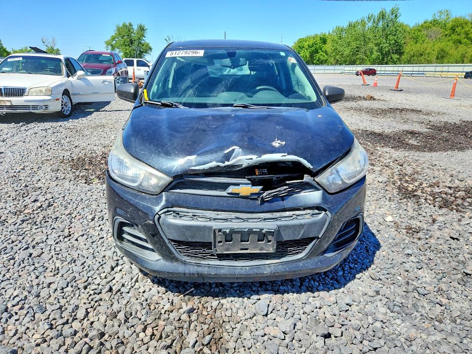 2016 Chevrolet Spark VIN KL8CB6SA0GC594767 COPART salvage auction — FRONT END, Il - Salvage Certificate, sold $800 on 2026-07-27 (photo 5)