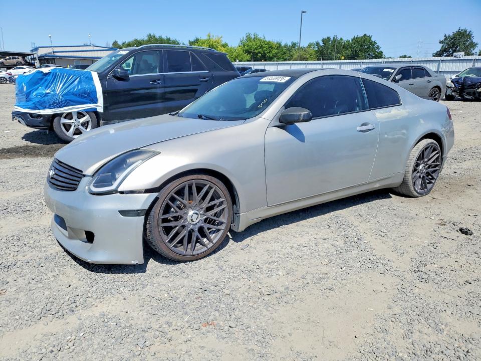 2004 Infiniti G35 VIN JNKCV54E34M820040 COPART salvage auction — REAR END, Ca - Salvage Certificate, sold $1,000 on 2026-07-07 (photo 1)