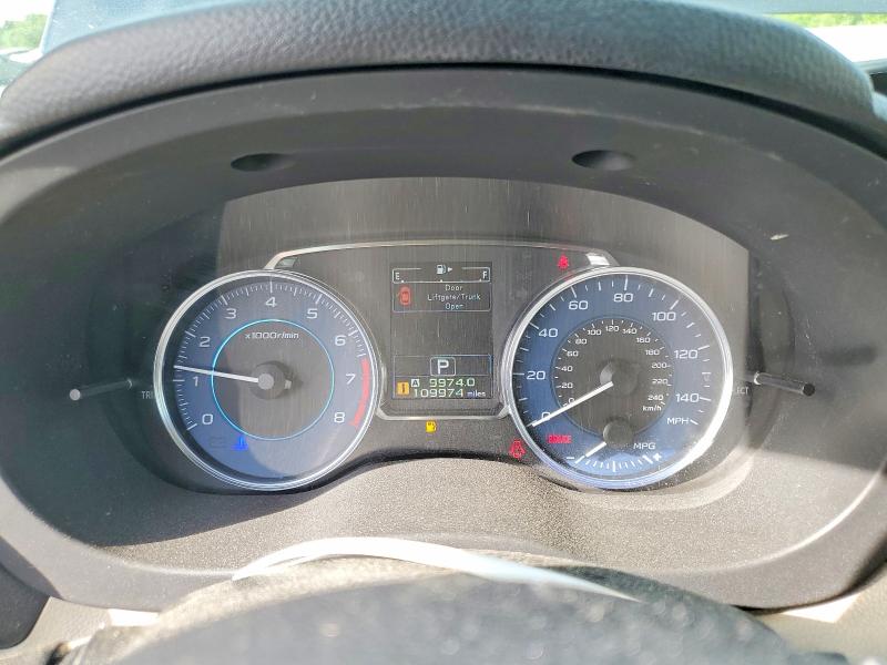 2016 Subaru Impreza VIN JF1GPAU64GH290646 COPART salvage auction — SIDE, Sc - Cert Of Title-Salvage, sold $1,300 on 2026-07-22 (photo 9)