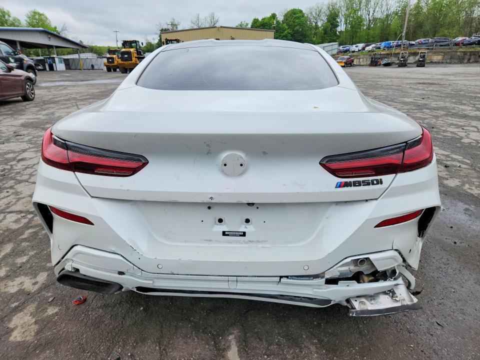 2020 BMW M8 VIN WBABC4C03LCE08899 COPART salvage auction — FRONT END, Va - Certificate Of Title (P), sold $16,500 on 2026-07-24 (photo 6)