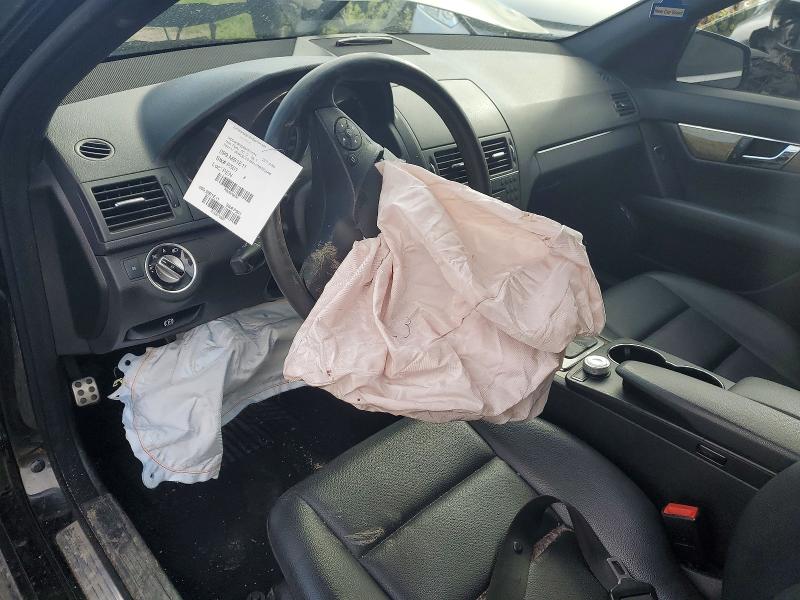 2011 Mercedes-benz C class VIN WDDGF8FB4BA516014 COPART salvage auction — FRONT END, On - Permit Salvage, sold $400 on 2026-08-04 (photo 8)