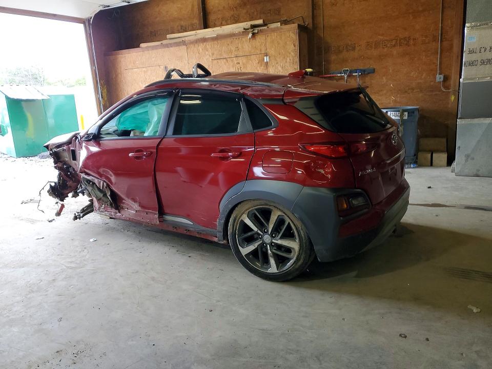 2021 Hyundai VIN KM8K5CA55MU680588 COPART salvage auction — ROLLOVER, Salvage Title, sold $225 on 2026-07-23 (photo 2)