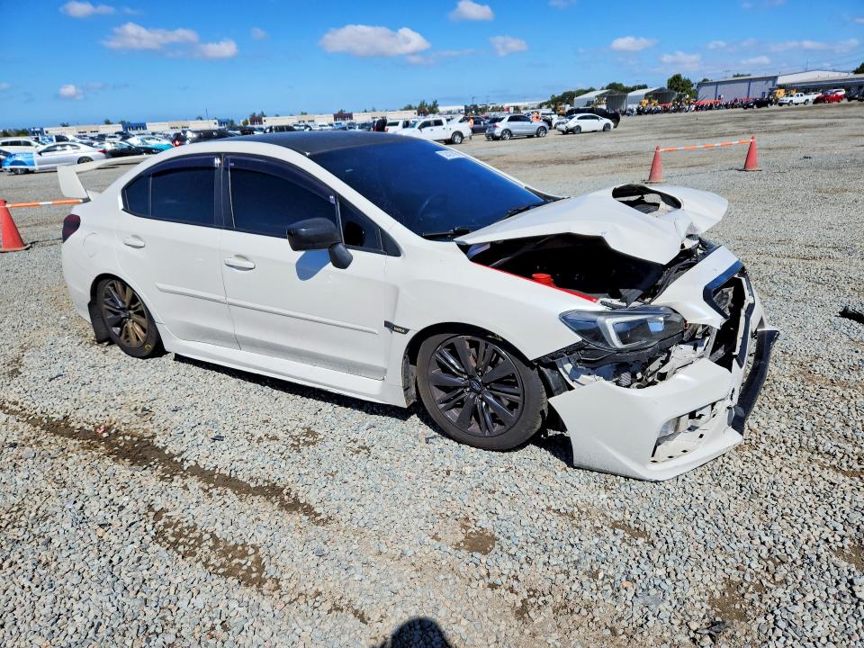 2015 Subaru Wrx VIN JF1VA1A68F9835785 COPART salvage auction — FRONT END, Ca - Salvage Certificate, sold $3,000 on 2026-07-17 (photo 4)
