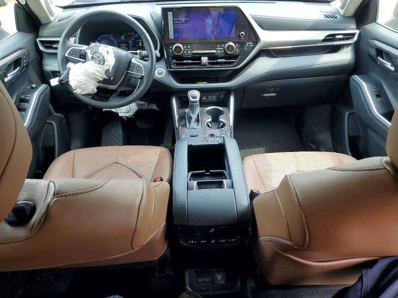 2025 Toyota Highlander hybrid VIN 5TDKBRCH5SS662035 COPART salvage auction — FRONT END, Ny - Mv-907A Salvage Certificate, sold $23,700 on 2026-07-07 (photo 8)